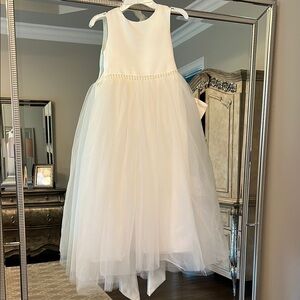 Chic White Tulle Dress